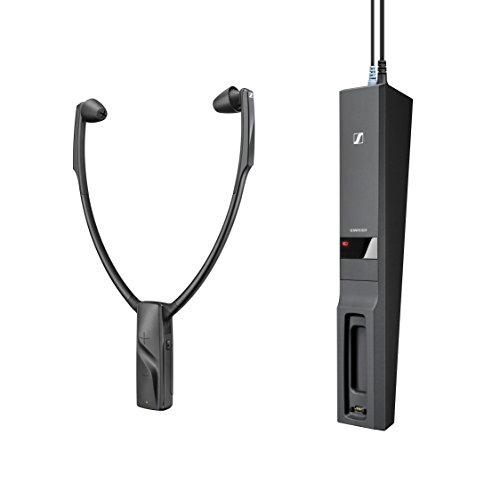 Sennheiser RS 2000 - Auriculares inalámbricos de TV Alcance de 50 Metros, Color Negro