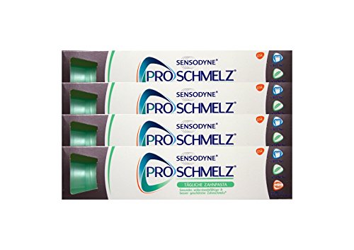 Sensodyne Pasta dentífrica de dientes diaria (Paquete de 4) 100ml 4X
