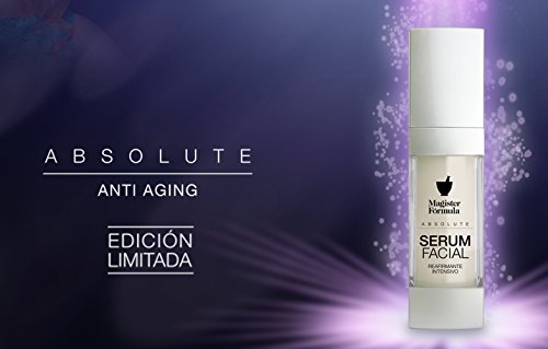 Sérum Facial Reafirmante Intensivo Absolute Luxe 30 ml | Mujer y Hombre | Hidratante AntiEdad, Antiarrugas y Antimanchas para Dia y Noche | Piel Seca, Mixta y Grasa | Magister Formula