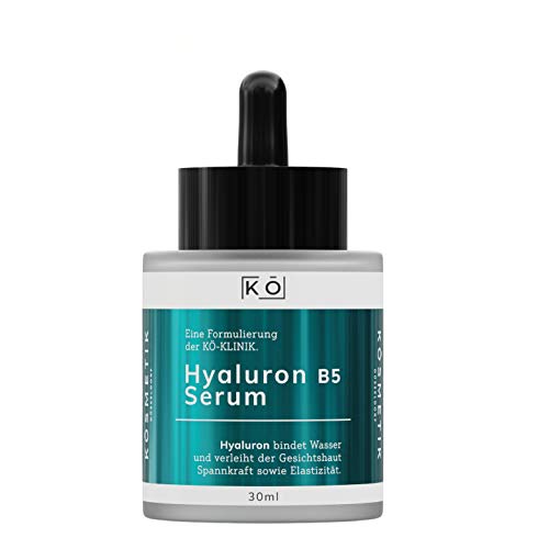 Sérum KÖsmetik Hyaluron B5 de 30 ml, hidratante B5 para una hidratación intensa, menos arrugas y líneas un suero antienvejecimiento