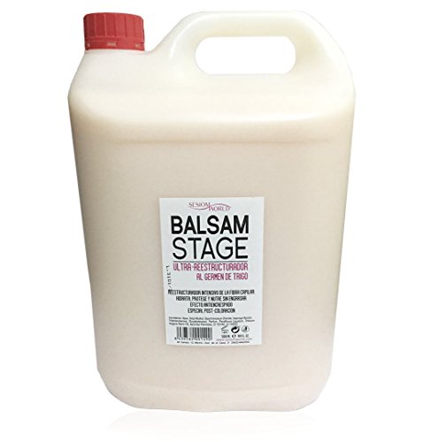 Sesiomworld L5-PTQX-VELD - Reestructurador Capilar al Germen de Trigo Balsam Stage, 5 Litros