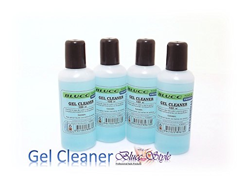 Set 4 x Cleaner, Cleancer, Limpiador para geles uv y esmaltes permanentes,