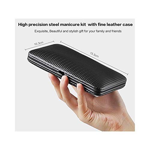 Set De Cortaúñas,Cortaúñas The Vintage Cosmetic Company Cortaúñas Y Cortaúñas Piece Cutter Cuticle Clipper Manicure Dust Brush Pedicure Nail Care Kit Case Gift Set Nail Art Tools Cortauñas Uñas