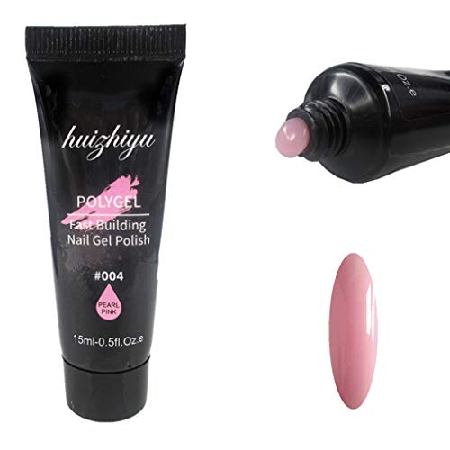 Set de extensión de uñas de gel para poly, 90 ml