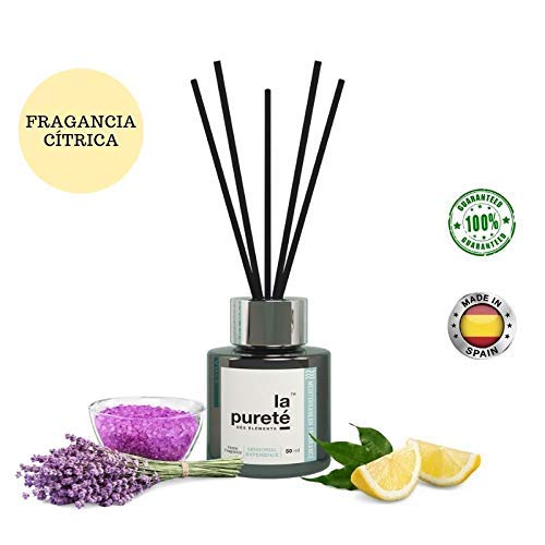 Set Regalo Mujer Baño Pack cremas, Kits para Baño Gel + Crema de Manos + Ambientador Mikado, Fragancia Mediterranea, Set para Baño, La Pureté Des Élements