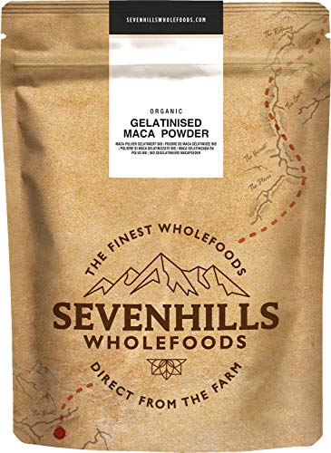 Sevenhills Wholefoods Maca Gelatinizada En Polvo Orgánico 500g