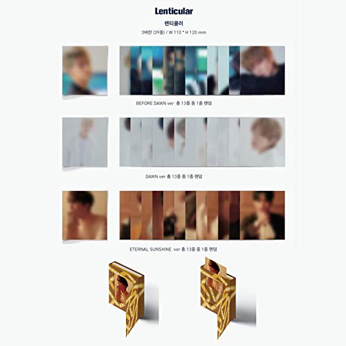 SEVENTEEN 6th Mini Album - YOU MADE MY DAWN [ ETERNAL SUNSHINE ver. ] CD + Photobook + Lyrics + Lenticular Card + Photocard + Scene Card + Sticker + FREE GIFT / K-POP Sealed