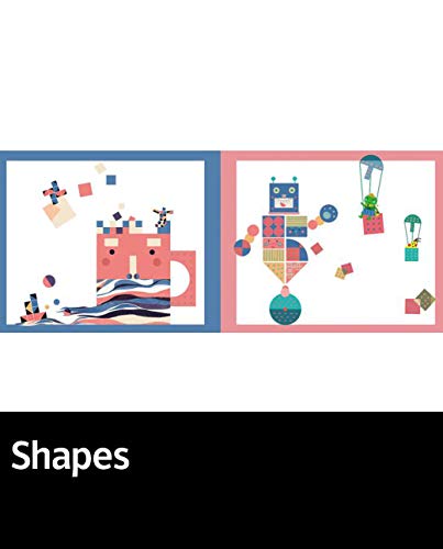 Shapes: Children's interesting picture books (English Edition)