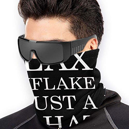 shenguang Relax Snowflake It's Just A Red Hat Neck Gaiter Ear Warmer Headband Scarf máscaras faciales Bandanas