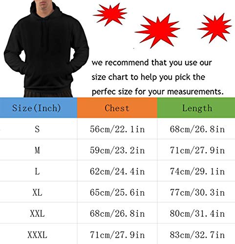 shenguang USS Independence Cv-62 Sudadera con Capucha Suave y cómoda para Hombres