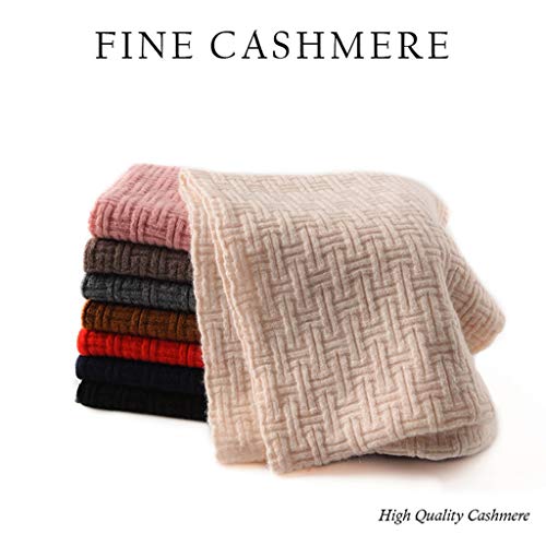 Shi xiang shop Bufanda de Punto Infinity para Unisex-Adulto, Bufanda de Cachemira de Moda de Invierno, Bufanda Gruesa y cálida Gris Gris