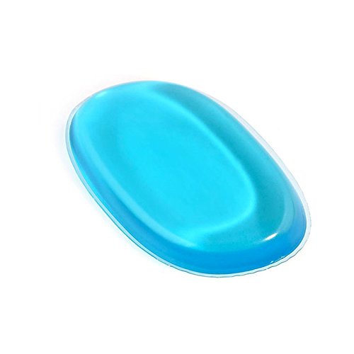 Shop Story Esponja para maquillaje, base de maquillaje o crema antiojeras, silicona, azul