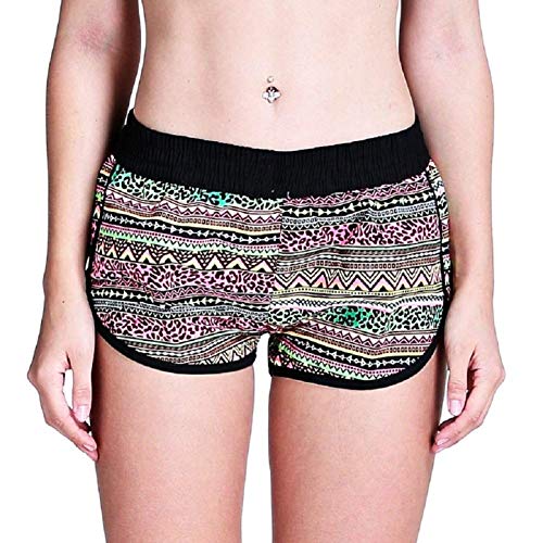Shorts de baño Cortos - Estampados - Shorts - Playa - Adultos - Original - Mujer - Chicas Sexy - Verano - Trajes de baño - Primavera - Talla XS - Deporte de Piscina Shorts