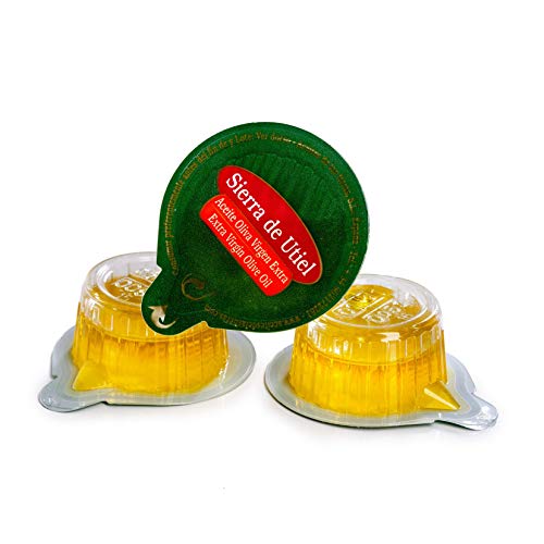 Sierra de Utiel - Aceite de Oliva Virgen Extra Premium - Pack Monodosis (168 Unidades) - Producto Natural Origen España