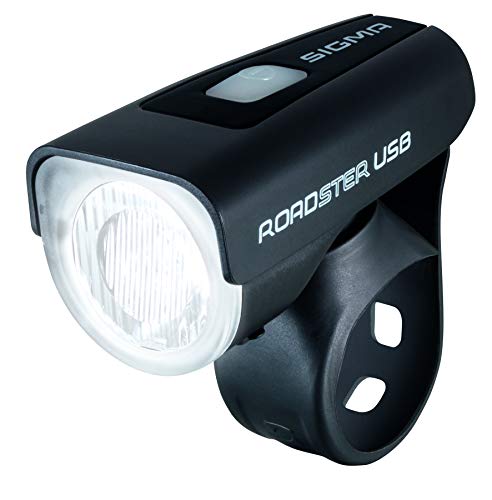 Sigma Sport Roadster USB Luz Delantera, Negro, Talla Única