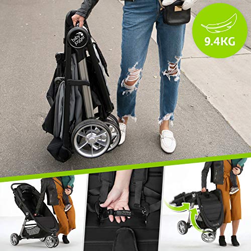 Silla de paseo City Mini® 2-3 ruedas Jet de Baby Jogger, desde nacimiento a 22kg. Color negro