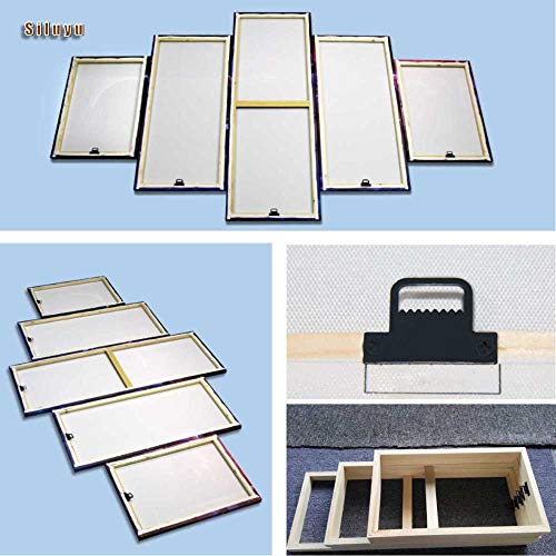 SILUYU-Impresiones sobre Lienzo 5 Piezas,Cuadro,Modular Casa Decoración,Arte Moderno,HD Print Pintura,No Tejido,Mural,Pegatina,Regalopequeñas Flores Hermosas,con Marco,S:100 * 50Cm