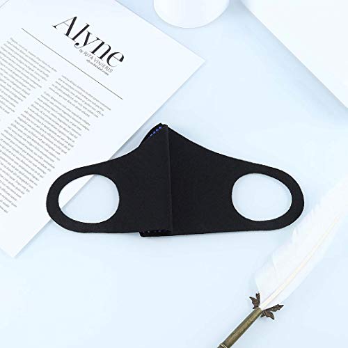 Simsly - Mascarillas de estrás reutilizables para Halloween o discoteca, malla para decoración de la cara para mujeres y niñas (azul)