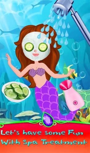 sirena salón niña - cuidado del mar