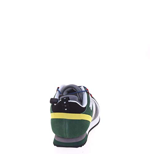 SISLEY Sneakers UOMO BLK-Green - 44