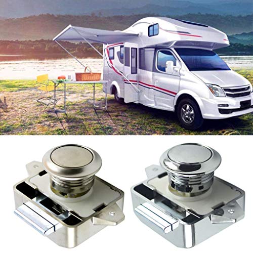 siwetg Camper Car Push Lock RV Caravan Boat Motor Home Cabinet Drawer Latch Button Locks para Muebles Hardware
