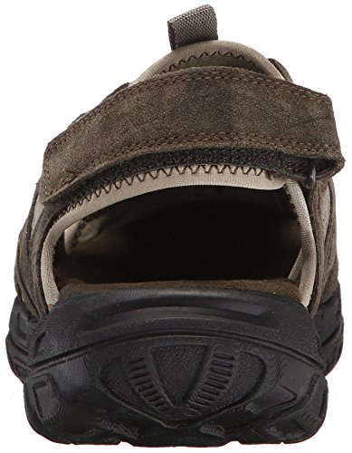 Skechers Men's Relaxed Fit 360 Gander-Selmo Fisherman Sandal, Olive, 11 D-Medium