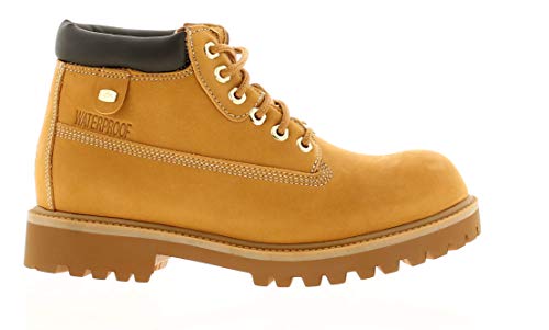 Skechers Sergeants-Verdict 4442, Zapatillas de Deporte Exterior para Hombre, Camel, 41 EU