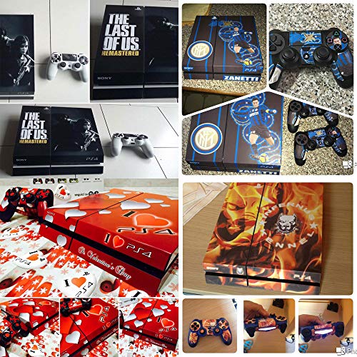 Skin PS4 HD CRISTIANO RONALDO REAL MADRID - limited edition DECAL COVER ADHESIVO playstation 4 SONY BUNDLE