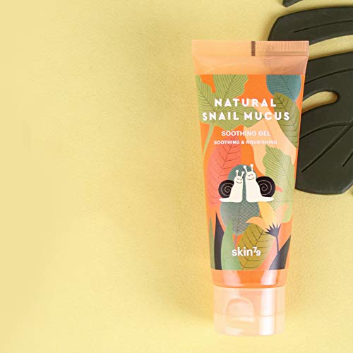 SKIN79 - Natural Snail Mucus Soothing Gel, Gel Calmante Facial, 100g