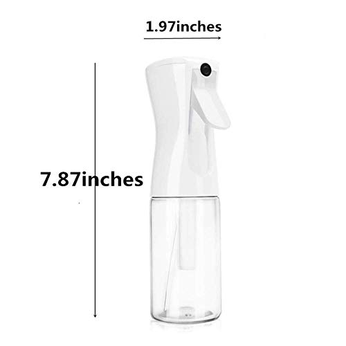 SLKIJDHFB - Pulverizador de agua continua superfino para cabello, planta, limpieza, spray y cuidado de la piel (6 oz, transparente)