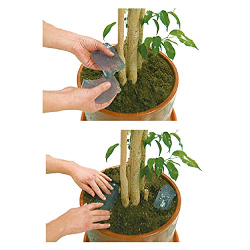 S&M 547010 547010 Pack de Dos Unidades Gel de riego HIDROBLOC para Plantas hasta 30 días sin regar, 2 x 400 ml, Transparente