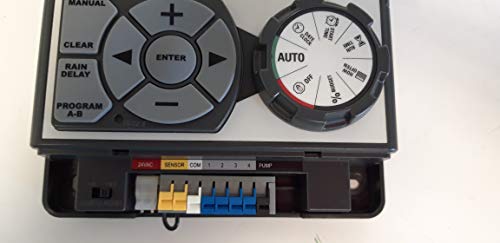 S&M 94884 - Programador Estaciones Modelo Ultra 4 Zonas, Gris, 6,5 x 23,5x 15,5 cm