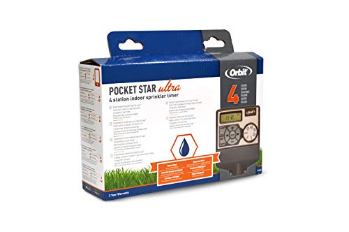 S&M 94884 - Programador Estaciones Modelo Ultra 4 Zonas, Gris, 6,5 x 23,5x 15,5 cm