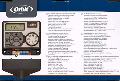 S&M 94884 - Programador Estaciones Modelo Ultra 4 Zonas, Gris, 6,5 x 23,5x 15,5 cm