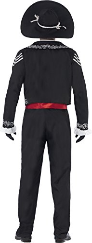 Smiffy's 43738L Día de Muertos Señor Bones - Disfraz para adultos, talla L