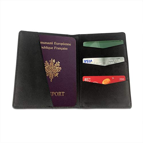Snoopy Anime pasaporte titular de viaje cartera para tarjeta de crédito boleto documento bolsa para pasaportes dinero tarjetas de embarque boletos