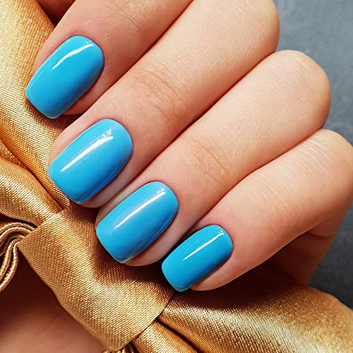 So Nice - Esmalte de uñas en gel UV LED Blue Sky, 8 ml, color: azul claro