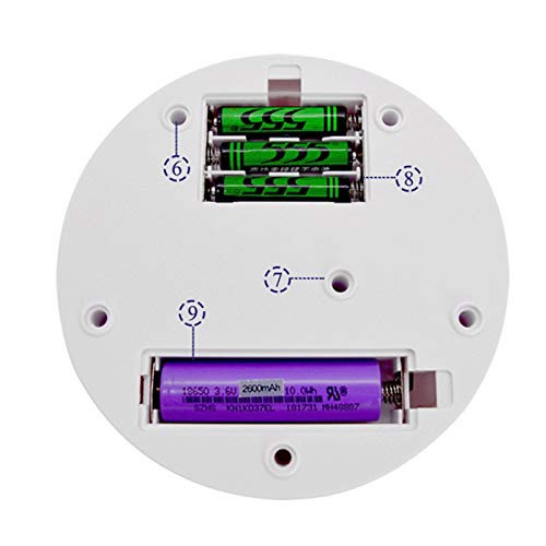SODIAL Soporte Giratorio EléCtrico de ExhibicióN de JoyeríA Base de Almacenamiento de JoyeríA Caja Giratoria Soporte de JoyeríA Negro
