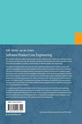 Software Product Line Engineering: Foundations, Principles, and Techniques
