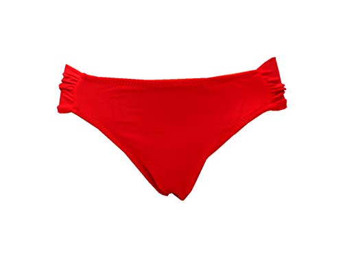 SOL Y PLAYA - Braguita Bikini Tanga Sexy Cuerdas Hilo Moderno para Mujer Chica (Rojo-, 38 - S)
