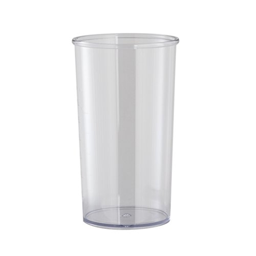 Solac BA5602 Batidora de mano con vaso medidor, cuchillas de alta resistencia, pica hielo, función Turbo, 800 W, 600 milliliters, Negro/Acero inoxidable