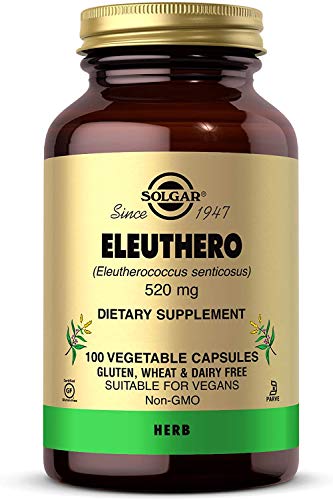 Solgar Ginseng Siberiano 520 mg Cápsulas vegetales - Envase de 100