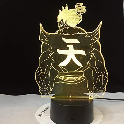 (Solo 1) lámpara de mesa de anime japonesa lámpara de noche USB 3D LED luz nocturna figura decoración niño niño bebé regalo