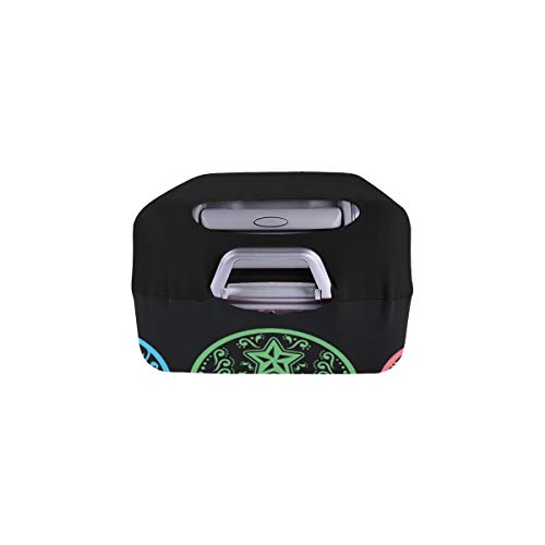 （Solo Cubrir） Cubierta Protectora para de Maleta Protectora de Equipaje de Viaje Dia de Los de Calavera de azúcar Mexicana Maleta Cubierta Protectora para de Viaje 28.5 x 20.5 Pulgadas