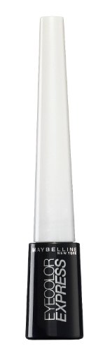 Sombra de ojos Maybelline New York Eyecolor Express 1, blanco perlado
