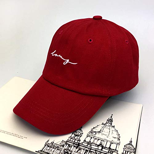 Sombrero Gorra de béisbol de Primavera y Verano para Hombres Casual Moda Coreana ins Gorra de Hip-Hop Gorra de Moda con Tapa Blanda para Damas Salvajes