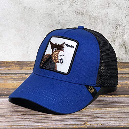 Sombreros de Animales Bordados de Caballos Europeos y Americanos Gorra de béisbol de Marca de Moda Cientos de Gorras de Animales