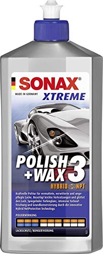 SONAX Xtreme Polish Wax 3 - Cera para Coche (500 ml)