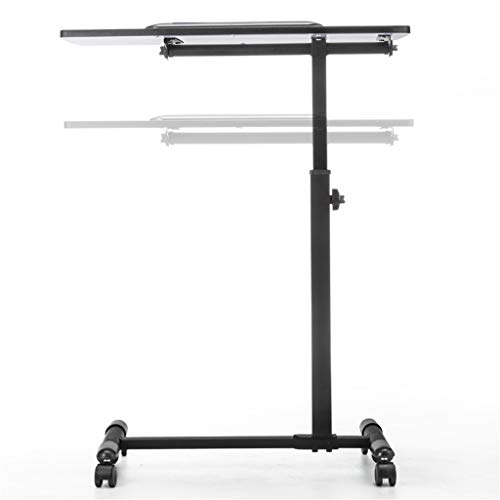 Soporte de para portátile Base del equipo de elevación equipo soporte de mesa Mobile Display Heightening del soporte del equipo soporte de la rueda del ordenador, amplio panel, Mover la rueda Bases de