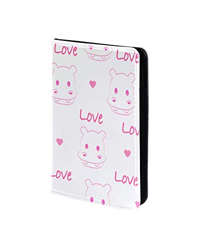 Soporte para Pasaporte de Animales Bonitos y Dulces para Mujer, Nombre y Cita – Funda para Pasaporte, Accesorios de Viaje y Pasaporte para viajeros Multicolor Color 7 4x5.5 Inch